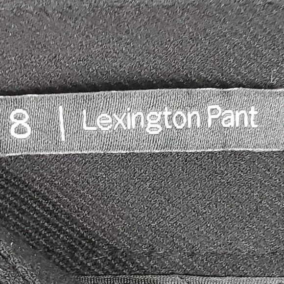 Talbots Pants Lexington Ankle Women’s Size 8 Black Stretch Equestrian Rayon - Picture 6 of 11